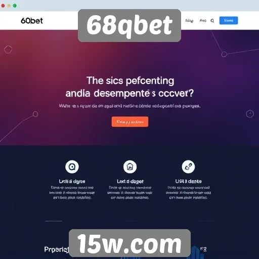 Avaliação do design e usabilidade do site 68qbet